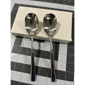 Dansk Anvil (2) Soup / Dinner‎ Spoons IHQ Japan Stainless Flatware Replacement